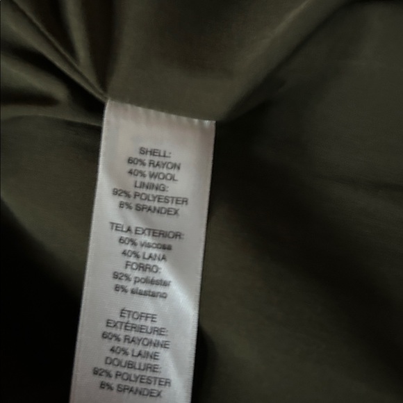 Chico's Deep Olive Jacket or Blazer Depending on Occasion…terrific condition - Picture 5 of 6